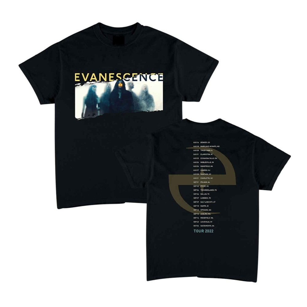 Evanescence Shirts, Evanescence Unisex 2 Sided